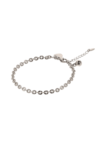 faina Women Chain Link Bracelet in Silver