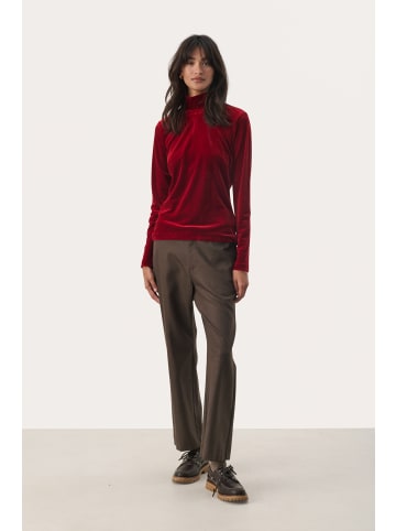 PART TWO Strickpullover MonePW Feminine Form in Rhythmic Red