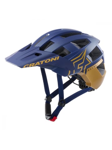 Cratoni Helm AllSet Pro MTB blau