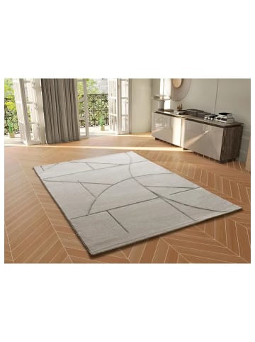 Atticgo Kurzflor-Teppich LENA in creme