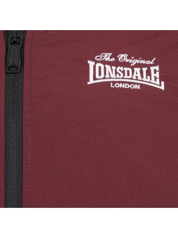 Lonsdale Jacke "Trusthorpe" in Rot