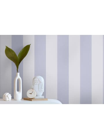A.S. Création Tapete Coastal Stripes in Blau-Grau