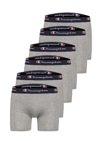 Champion Boxershorts 6pk Boxer in Light Grey Melange 3390