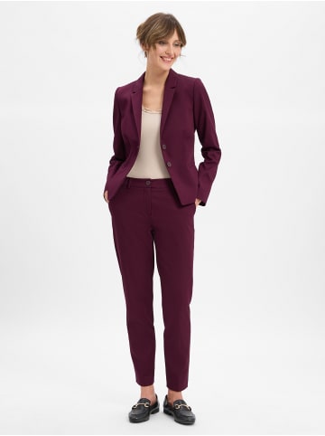Marie Lund Hose in aubergine - 0006