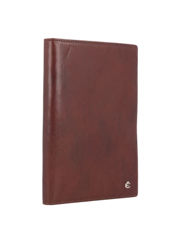 Esquire Toscana Reisepassetui RFID Leder 12 cm coffee
