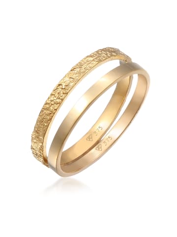 Elli Ring 375 Gelbgold Ring Set in Gold