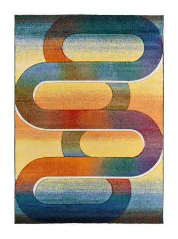 Atticgo Kurzflor-Teppich SYBIL in mehrfarbig