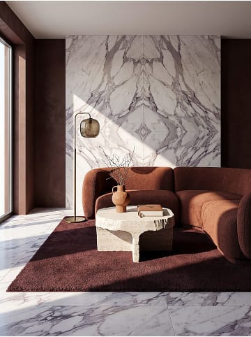 KADIMA DESIGN Teppich Hochflor Uni rutschhemmend weich wohnlich Wohnzimmer
