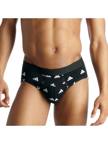 adidas 3er Pack Brief Active Flex Cotton in Mehrfarbig