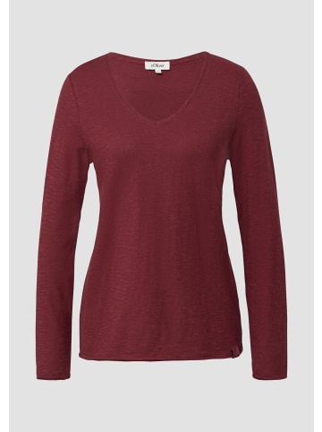 s.Oliver T-Shirt in 3902_bordeaux