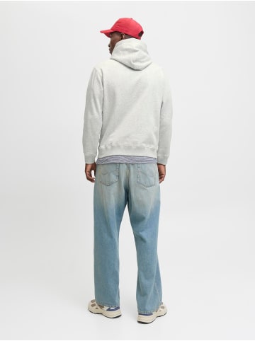 Jack & Jones Kapuzenpullover in White Melange