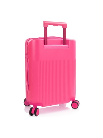 Heys HiLite 4 Rollen Kabinentrolley S 52.5 cm mit Dehnfalte flamingo pink