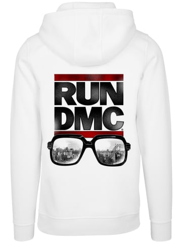 F4NT4STIC Hoodie Run DMC Glasses NYC in weiß