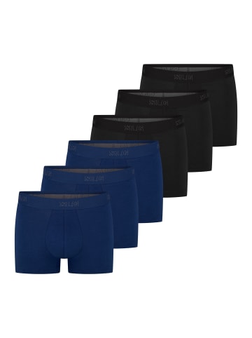 Sloggi Retro Short / Pant SLG Base in Marine / charcoal