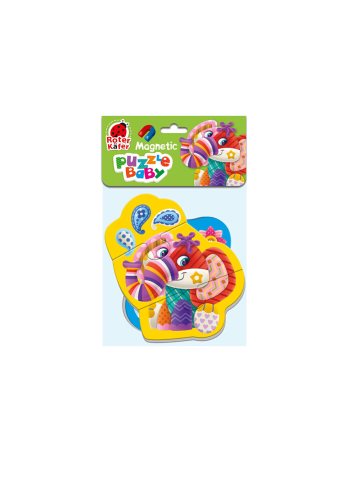 Roter Käfer Magnetic Puzzle Baby "Elefant-Krokodil" (Kinderpuzzle)