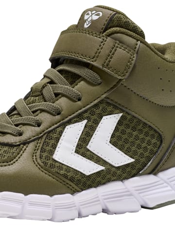 Hummel Hummel Speed Mid Kinder in DARK OLIVE