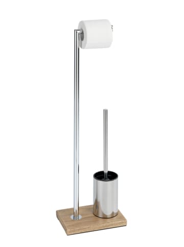 Wenko Stand WC-Garnitur Marla, Stand WC-Garnitur Mod. Marla in Chrom