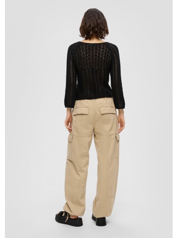 QS Strickpullover in 9999_schwarz