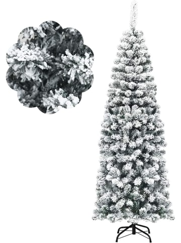 COSTWAY Künstlicher Weihnachtsbaum in Grün