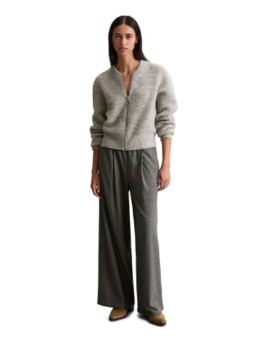 Marc O'Polo DENIM Zip-Cardigan relaxed in Stone Melange