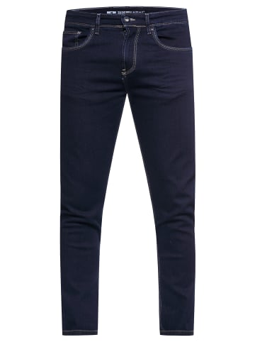 Rusty Neal Jeans Hose "MELVIN" Slim Fit Cotton-Stretch in Dark Blue - 2