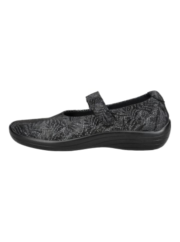 ARCOPEDICO Ballerinas in Schwarz/Silber