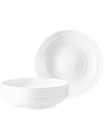 Seltmann Weiden 6er Set Suppenteller Terra in ø 21,2 cm in Weiß
