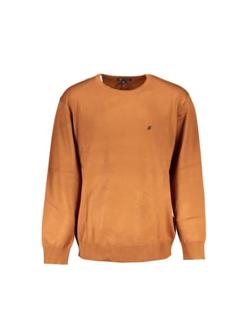 U.S. Polo Braun Viskose Herren Pullover