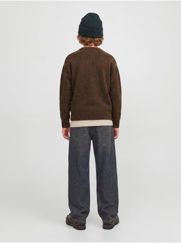 JACK & JONES Junior Strickpullover Jjesoho in cocoa