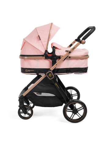 BeBelissimo 3 in 1 Kinderwagen Set Kombikinderwagen - Iris in Rosa