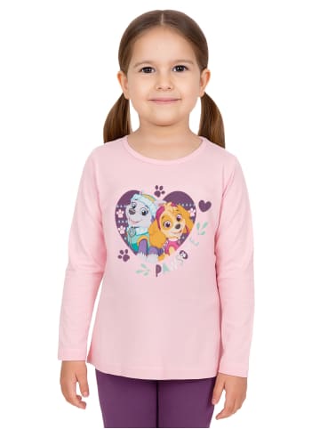 Paw Patrol Paw Patrol Pullover - Pawsome  Oberteil Langarm in rosa