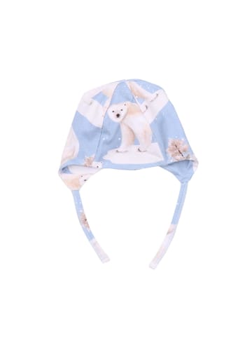 Walkiddy Mütze Walkiddy Organic Cotton Bear-Patch Baby Hat, GOTS Certified