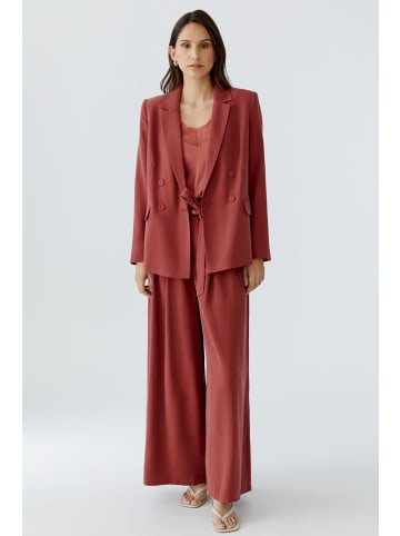 Oui Palazzo Hose in red pear