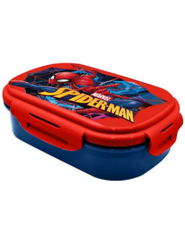 Kids Licensing Spiderman Brotdose mit zwei Fächer und Glöffel 3 Jahre