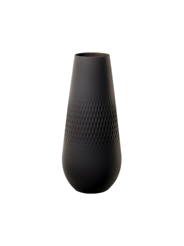 Villeroy & Boch Vase Manufacture Collier in – 26 cm in Noir