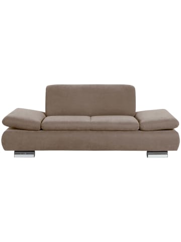 others SOFA 2-Sitzer Kaye Bezug Veloursstoff Metallfuß verchromt / sahara