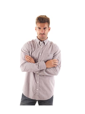 Gant Broadcloth Bankerhemd in Grau
