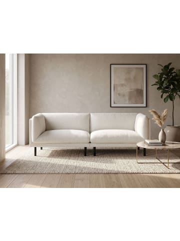 3-Sitzer Sofa VORGOD in Weiß - (W) 221 x (H) 76 x (L) 84 cm