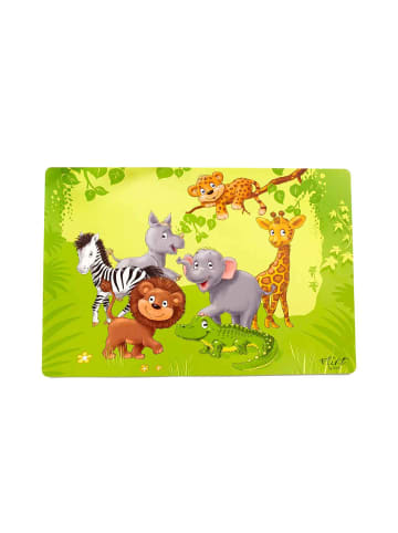 Ritzenhoff & Breker Platzmatte Dschungeltiere 30 x 45 cm bunt in bunt