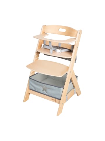 roba Babyhochstuhl 'Liv Up' - inkl. Organizer - FSC®-zertifiziert - Natur