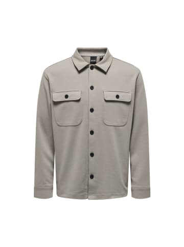 Only&Sons Langarmhemd in Vintage Khaki