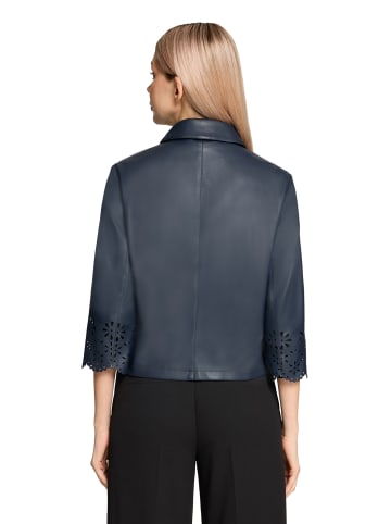 Betty Barclay Blazer-Jacke mit Reißverschluss in dunkelblau