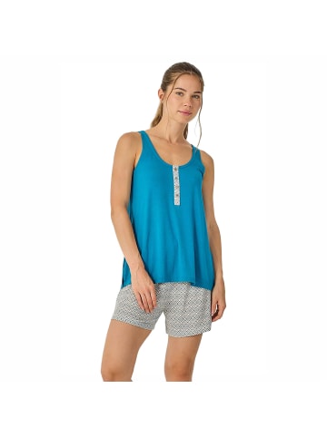 J and J Brothers Schlafanzug in Turquoise