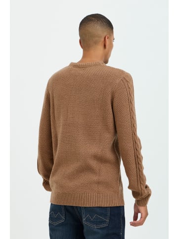 BLEND Strickpullover BHPullover in Braun