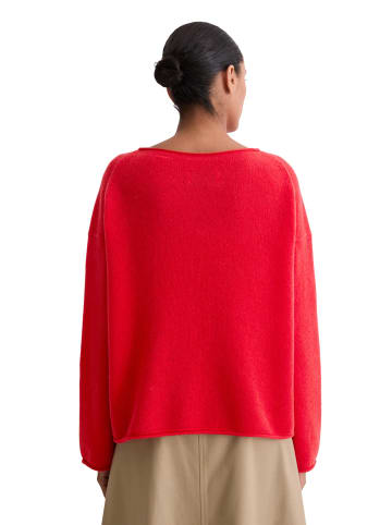 Marc O'Polo Pullover oversized in Bright Red