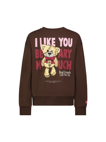 Eight2Nine Sweatshirt in hazel brown