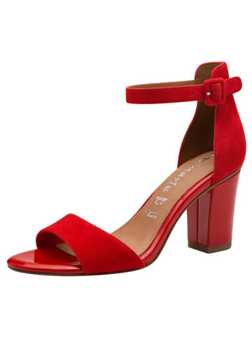 Tamaris Sandalette in RED SUEDE