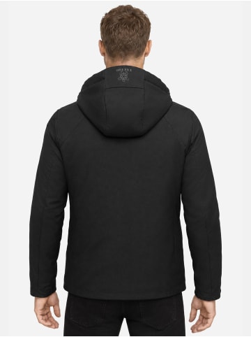 Tazzio Winterjacke "A824" - mit Kapuze - in Schwarz