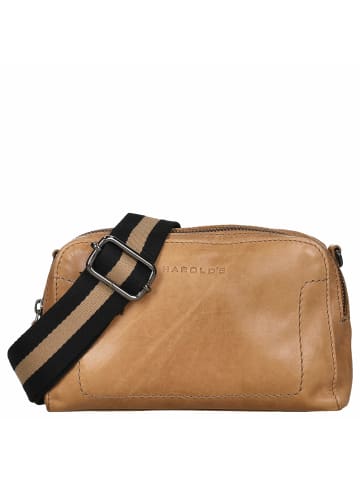 Harold's Caugio - Umhängetasche 20.5 cm (schwarz) in camel