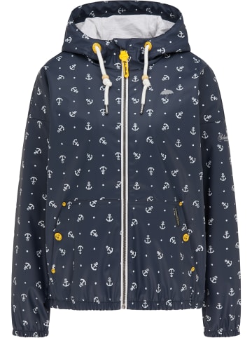 Schmuddelwedda Regenjacke Mit Anker-Print in Marine Anker Aop